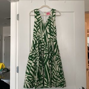 Kate Spade Palm Fronds Amelia Dress
